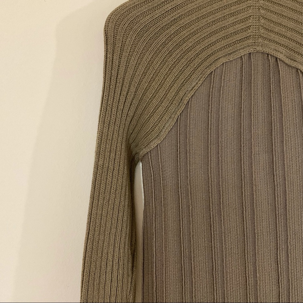Free People Ribbed Knit Sweater Top XS - Picture 6 of 16